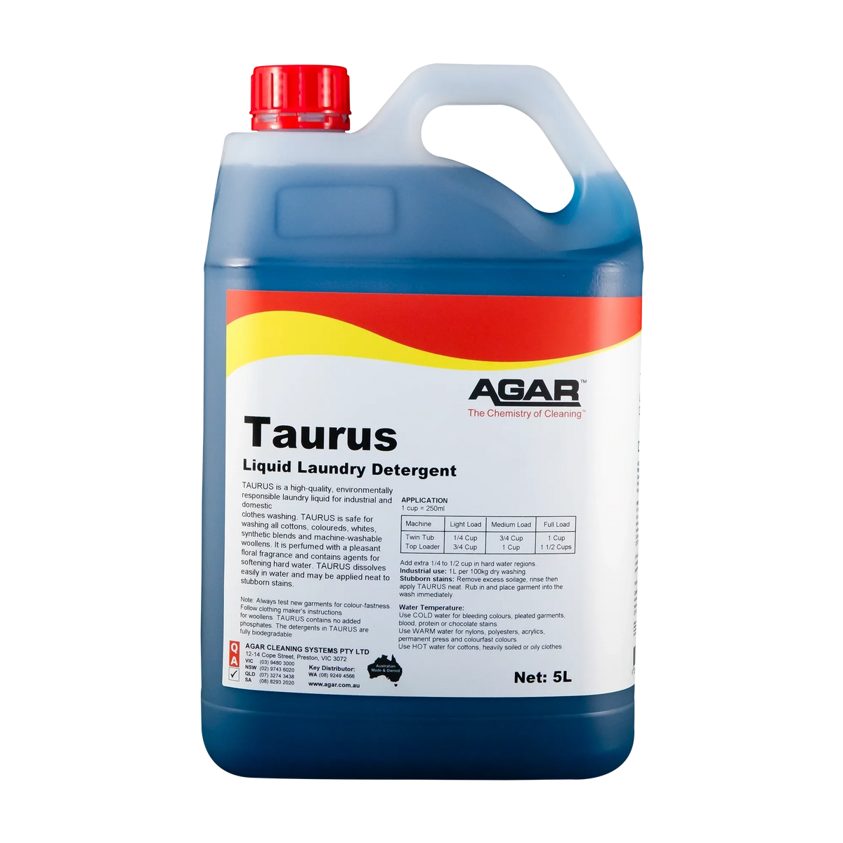 Agar Taurus Liquid Laundry Detergent