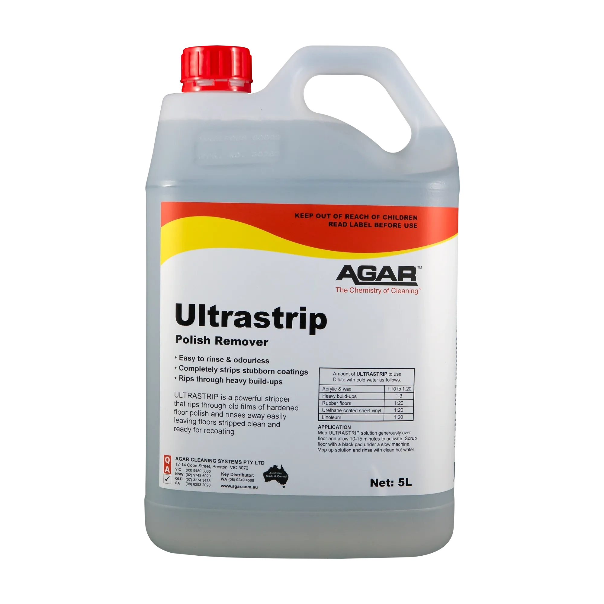 Agar Ultrastrip Polish Remover