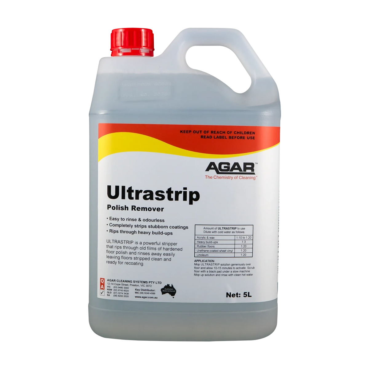 Agar Ultrastrip Polish Remover