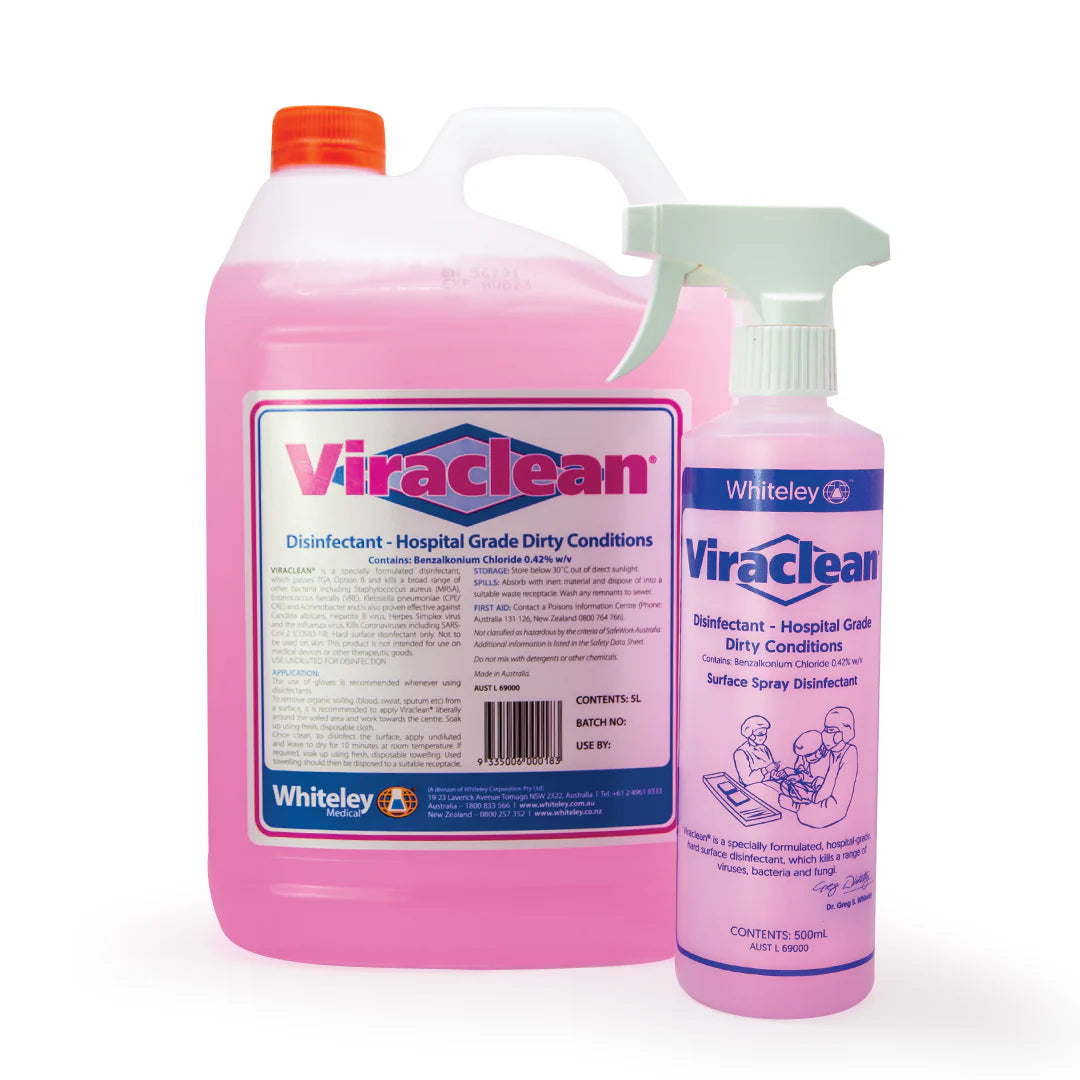 Whiteley Viraclean Various Sizes