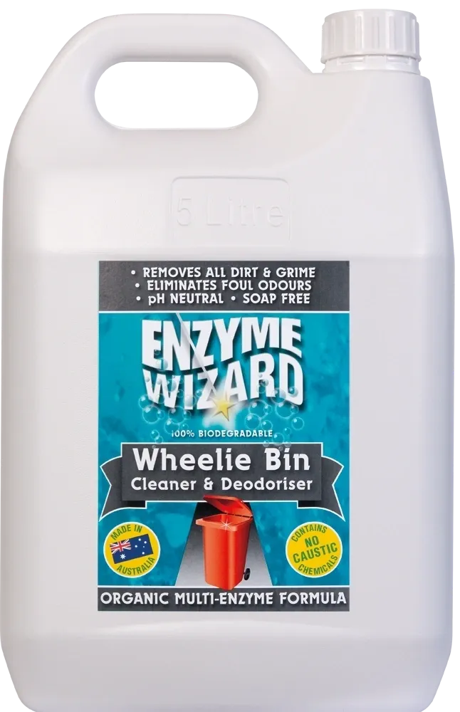 Enzyme Wizard Wheelie Bin Cleaner & Deodoriser Various Sizes