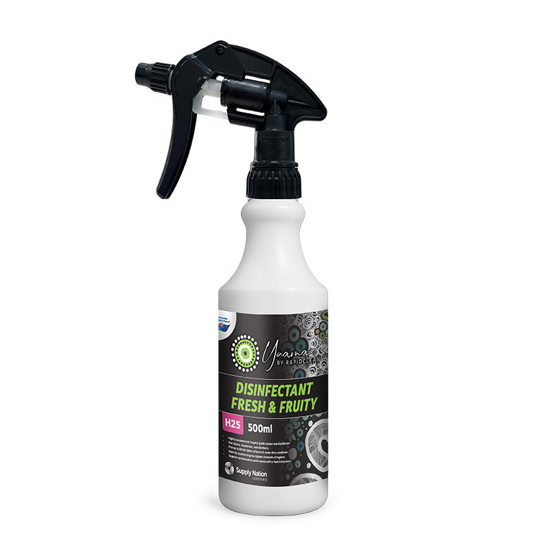 RapidClean Yaama Disinfectant Fresh & Fruity 500ml bottle only