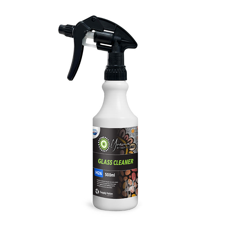 RapidClean Yaama Glass Cleaner 500ml botle only