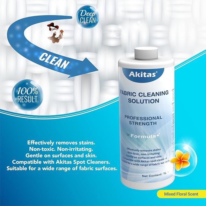 Akitas Fabric Cleaning Solution 1L