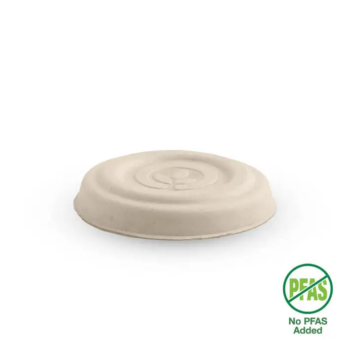 Biopak 30ml Natural Plant Fibre Sauce BioCup Lid (Carton 1000)
