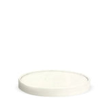 Biopak 500-1000ml Paper White BioBowl Lid (Carton 400)
