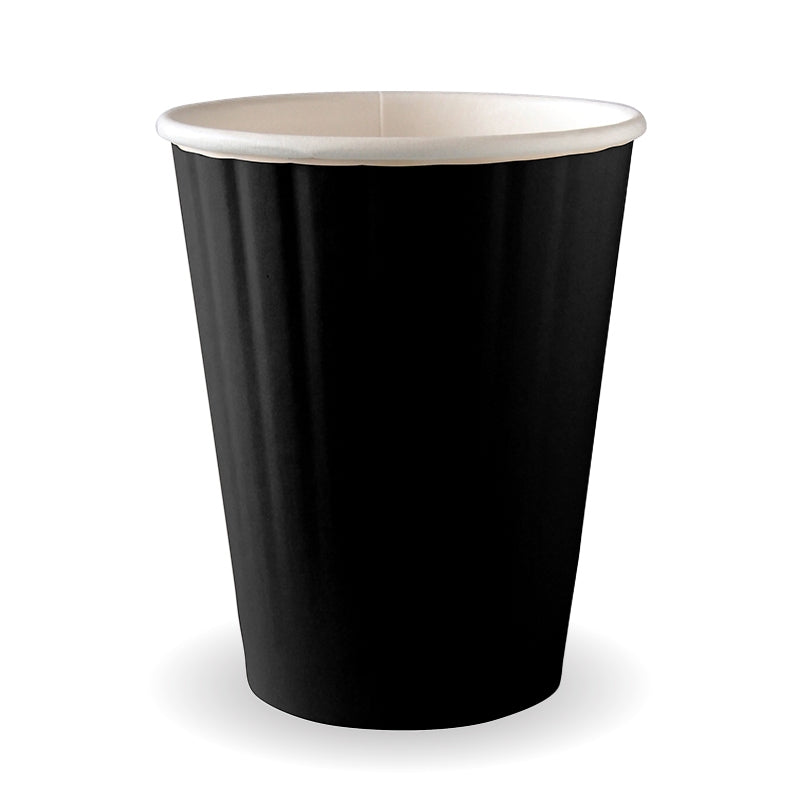 Biopak Black Double Wall Biocups