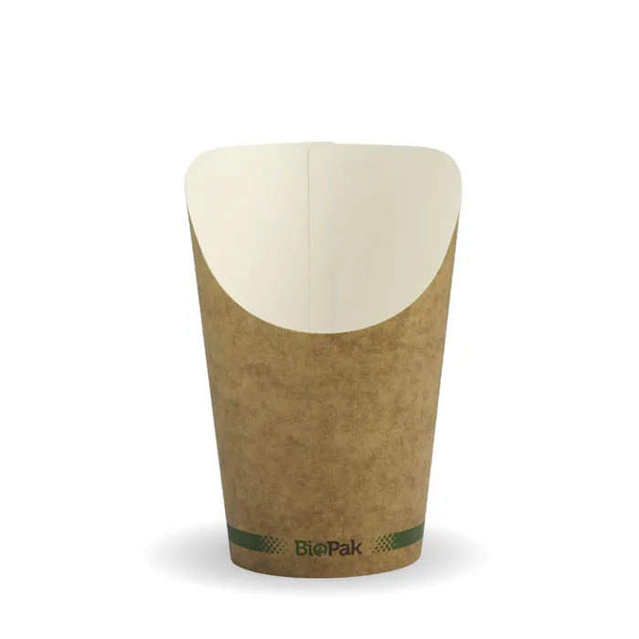 Biopak Small Paper Chip BioCup (Carton 1000)