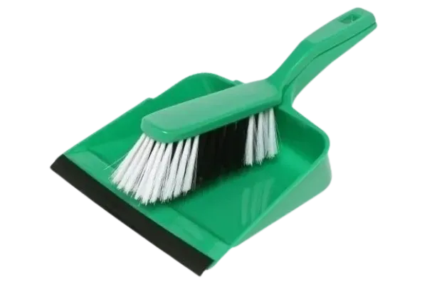 Dust Pan & Brush Set - Assorted Colours EDCO
