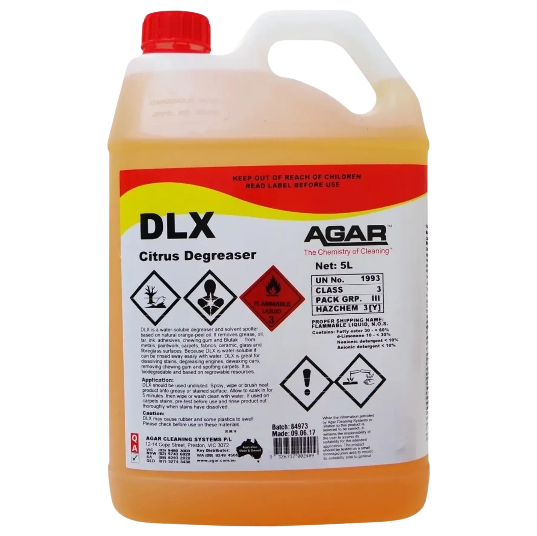 Agar DLX Citrus Degreaser