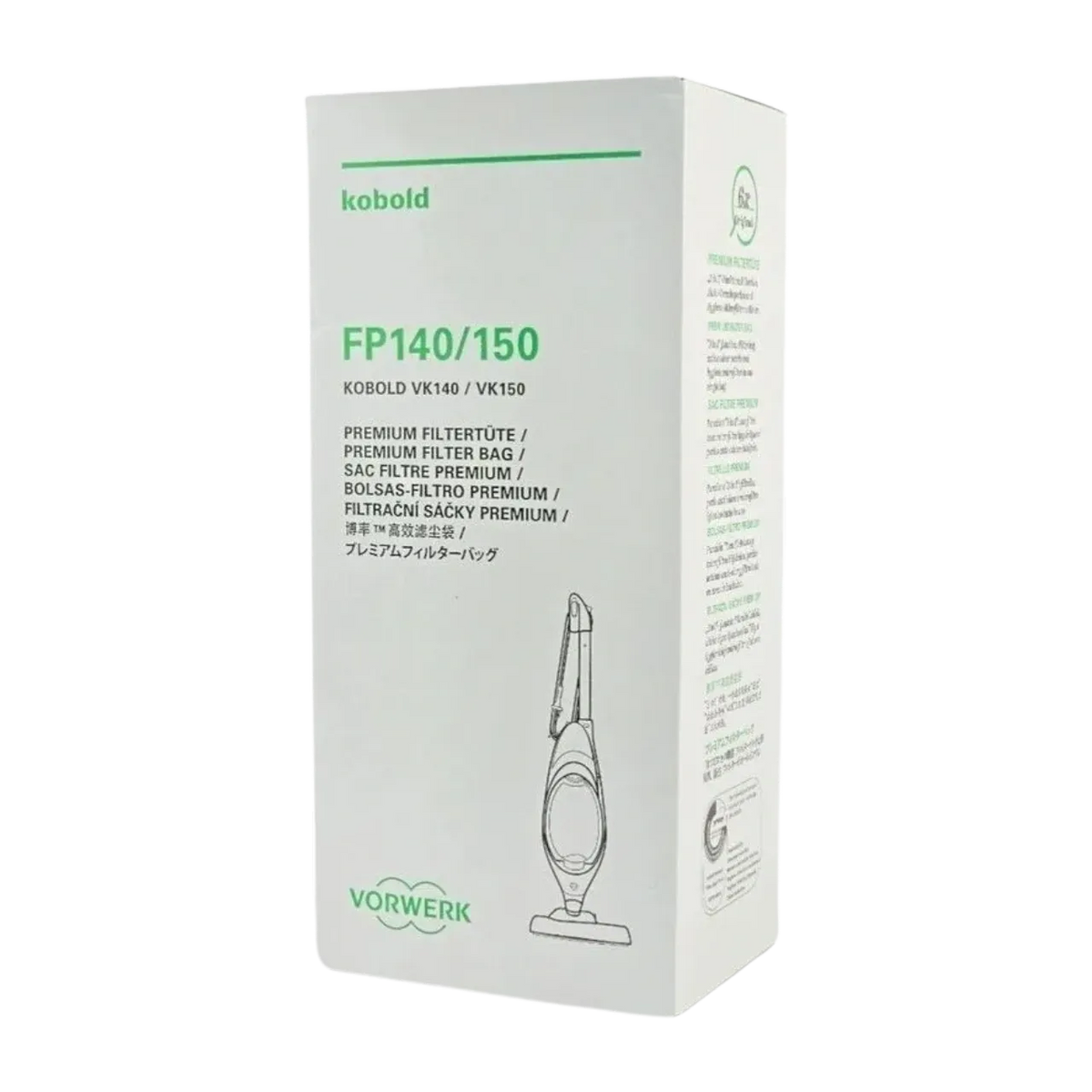Bag Vorwerk Kobold VK140 VK150 6pk (genuine)