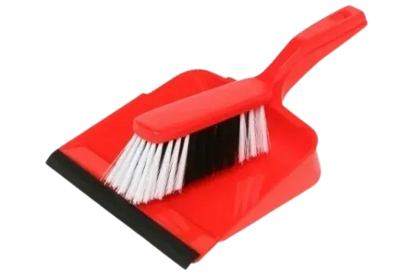 Dust Pan & Brush Set - Assorted Colours EDCO