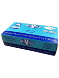 Maxvalu Blue Vinyl Gloves Powdered