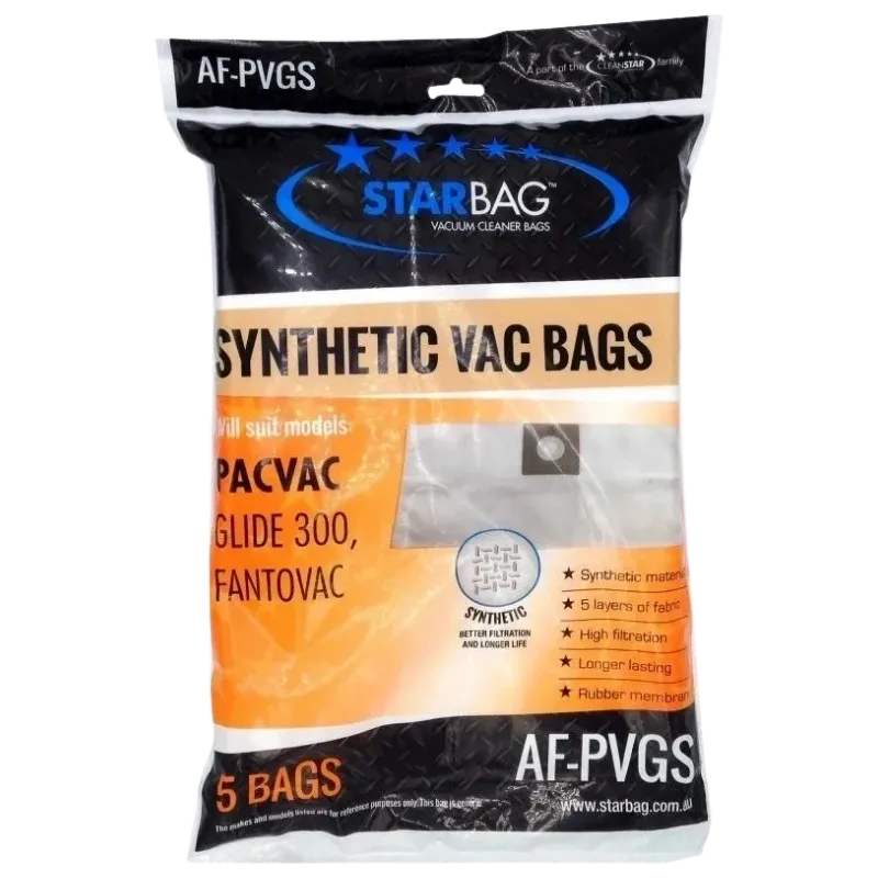 Bag AF-PVGS - Pacvac Glide, Fantovac (CU4) 5pk Starbag