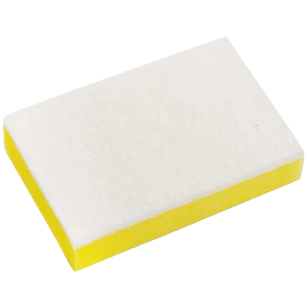 Sponge Scours 10pk Standard OR Soft 15x10cm SABCO
