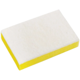 Sponge Scours 10pk Standard OR Soft 15x10cm SABCO