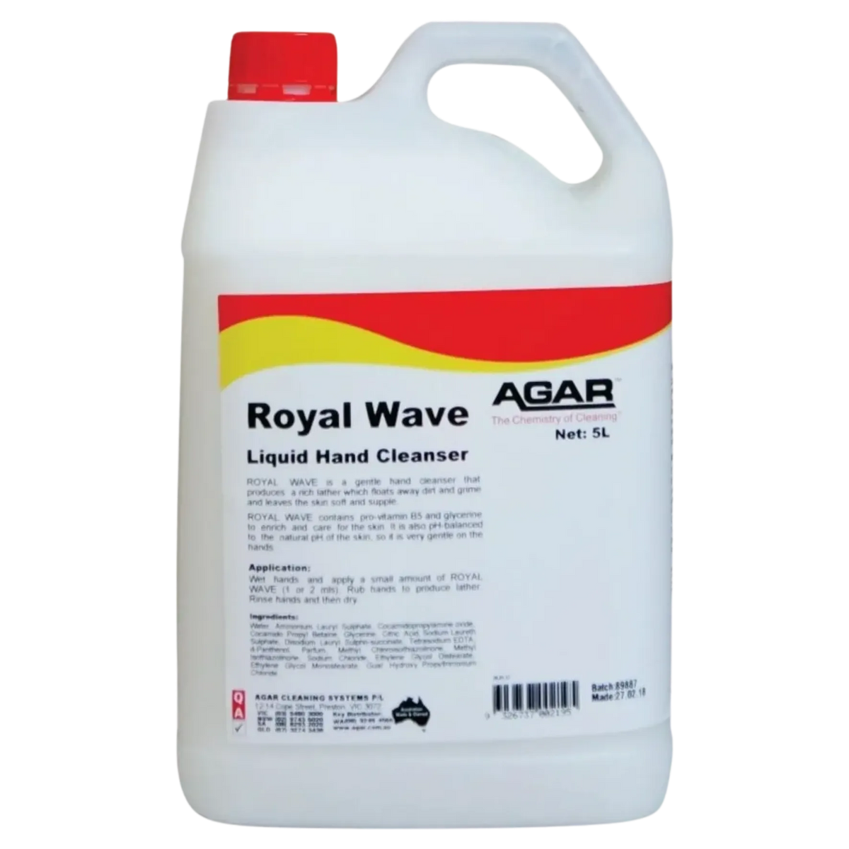 Agar Royal Wave Liquid Hand Cleanser