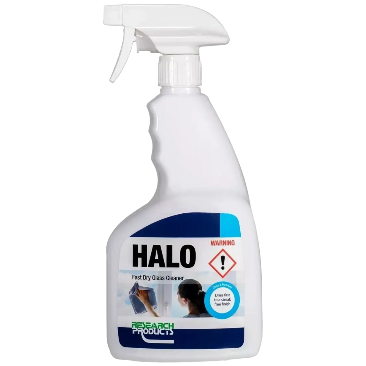 Research Products Halo Fast Dry Glass Cleaner