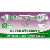 Super Strength Black Nitrile Gloves - Various Sizes