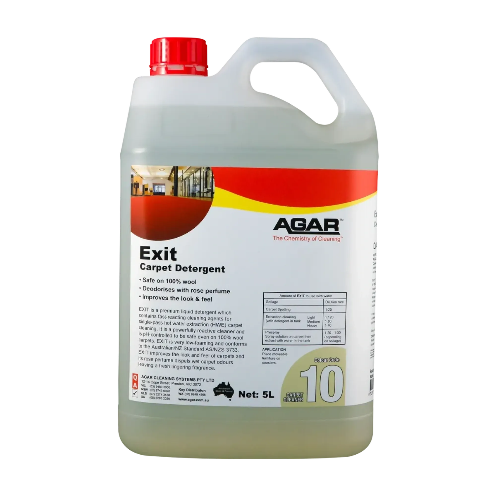 Agar Exit Carpet Detergent