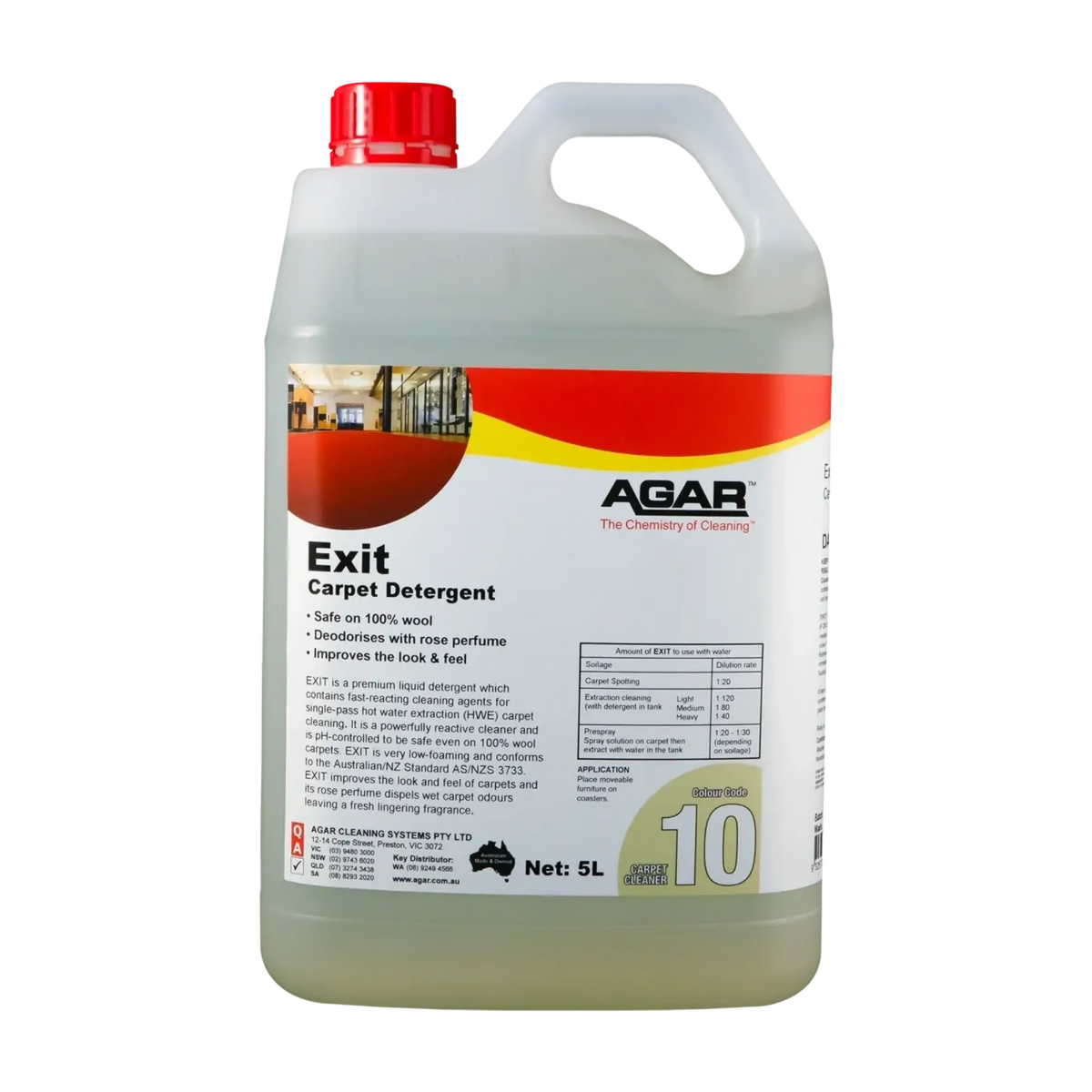 Agar Exit Carpet Detergent
