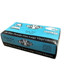 Maxvalu Blue Vinyl Gloves Powdered
