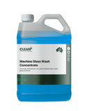 Clean Plus Machine Glass Wash Blue Concentrate