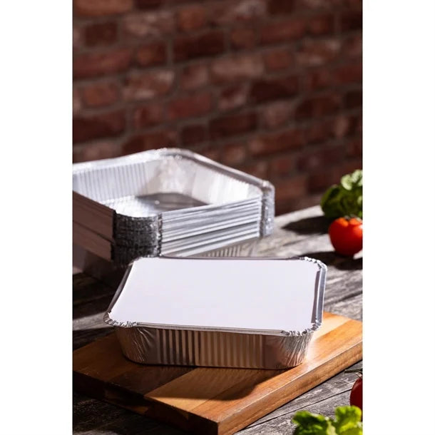 Fiesta Recyclable Deep Foil Container - 245x245x59mm (Pack 200)