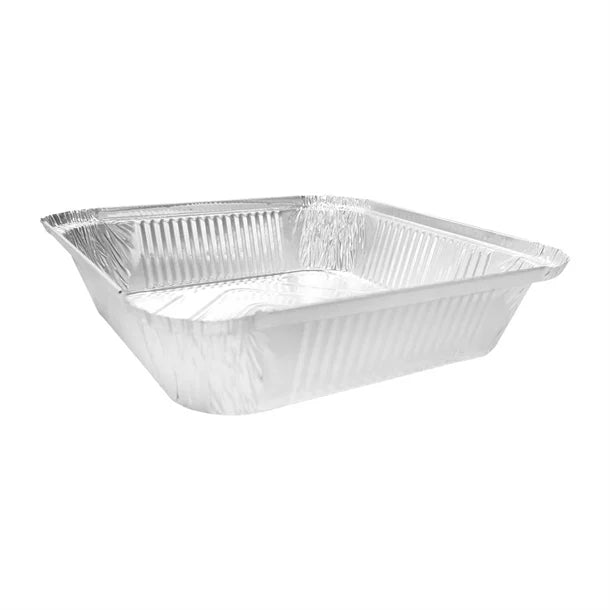 Fiesta Recyclable Deep Foil Container - 245x245x59mm (Pack 200)