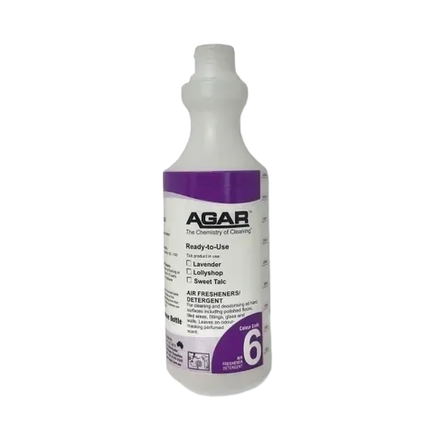 Agar #6 500ml Empty Spray Bottle. Lavender, Lollyshop, Sweet Talc