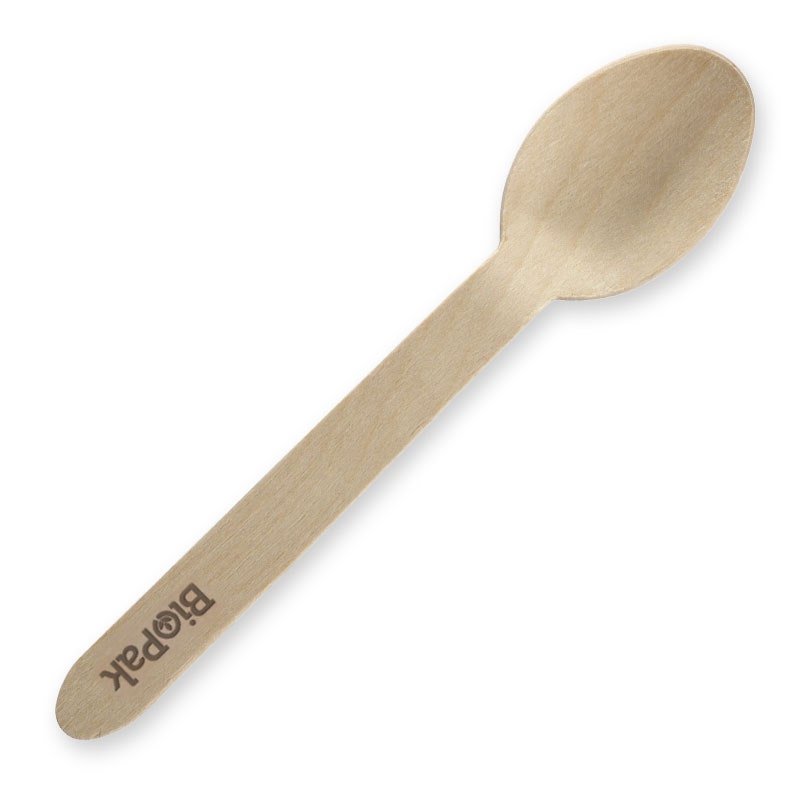Biopak 16cm Coated Wood Cutlery