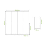 Biopak 1-Ply 1/8 Fold White Lunch BioNapkin (Carton 3000)