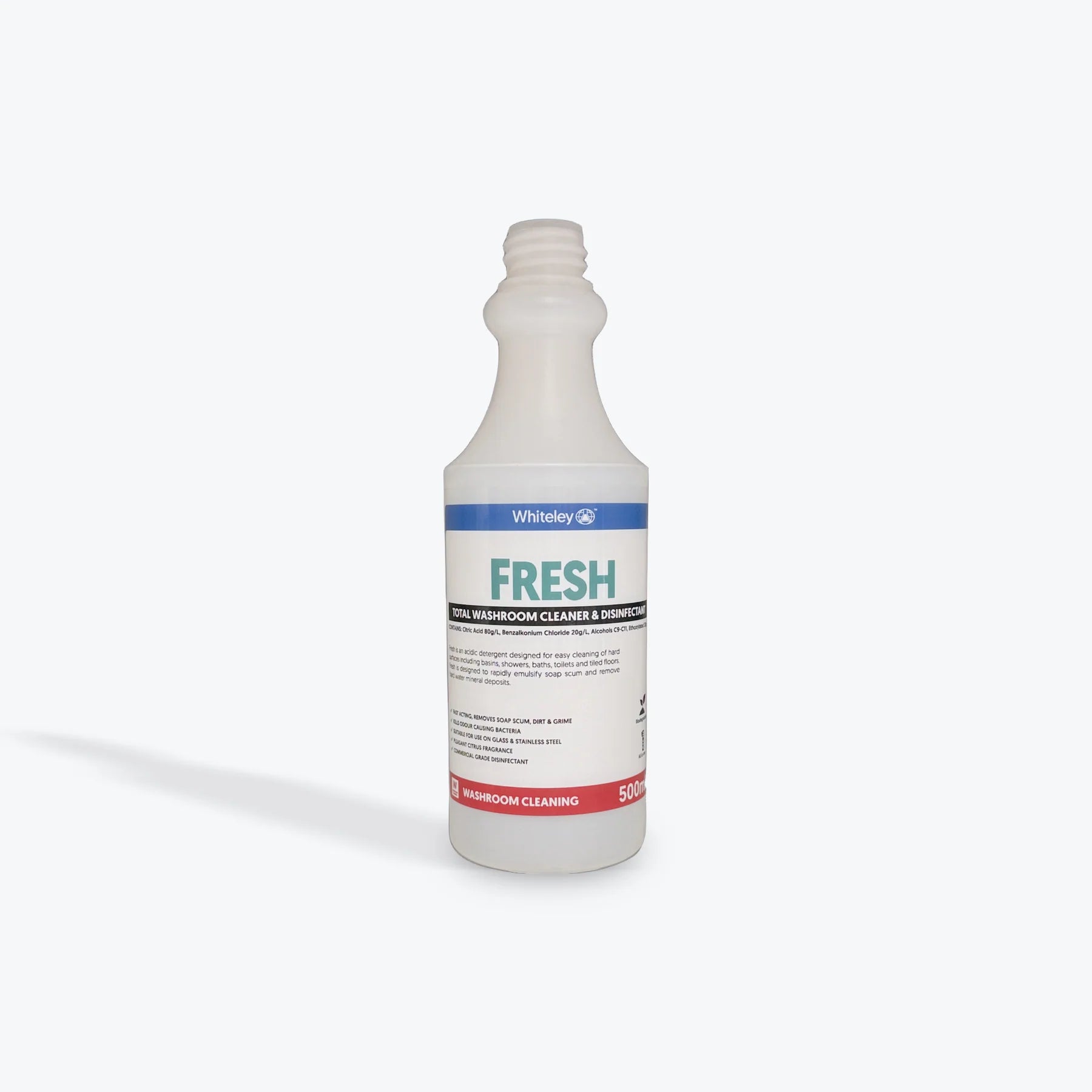 Whitely Fresh Empty 500ml Bottle