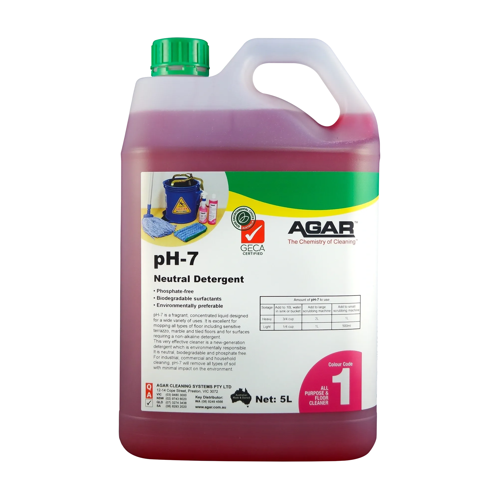 Agar pH-7 Neutral Detergent Various Sizes