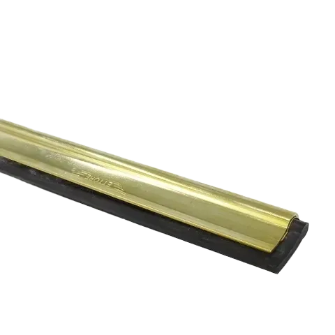 Ettore Brass Channel & Rubber Various Sizes