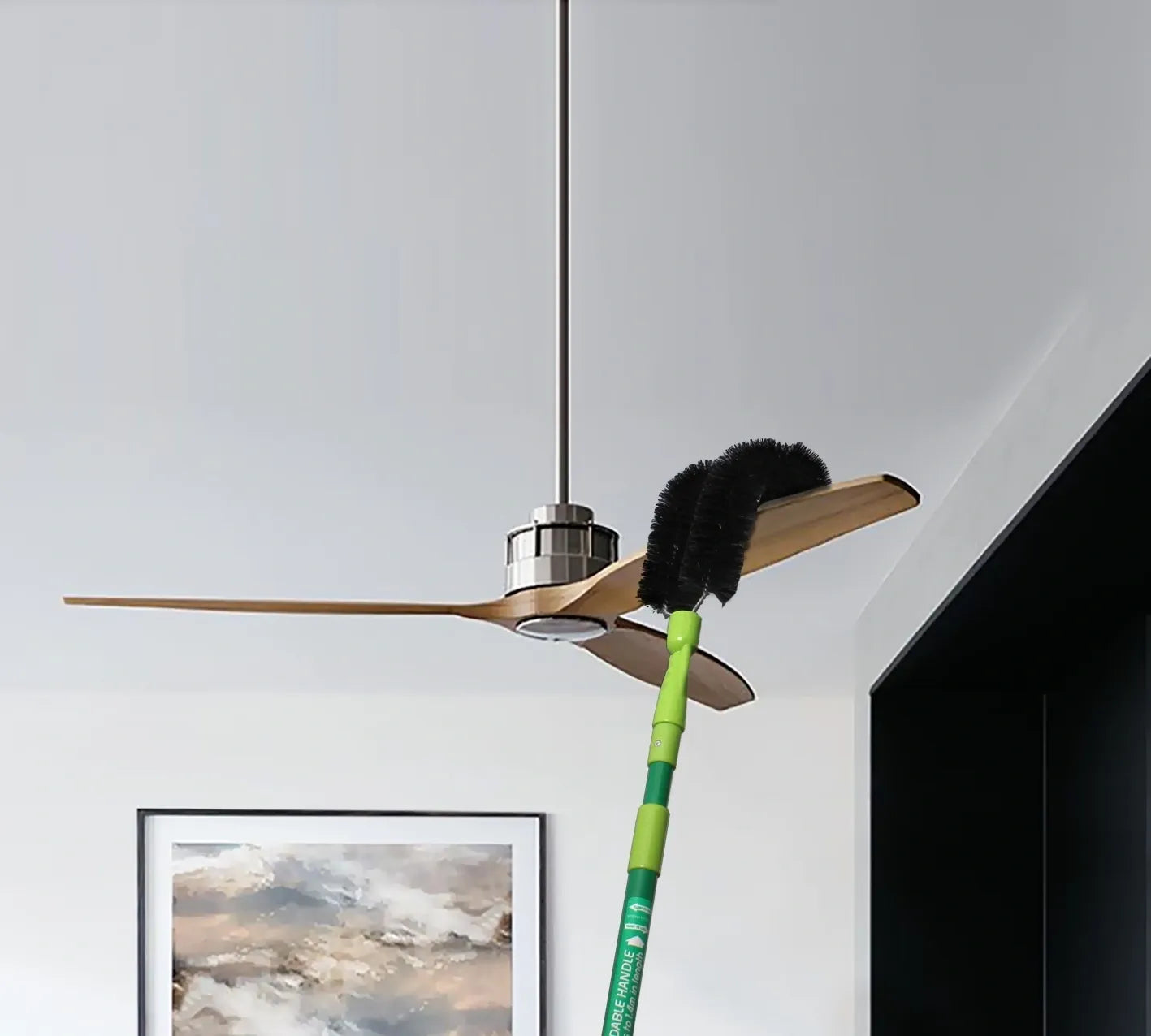 Curved Cobweb Brush with Telescopic Handle SABCO