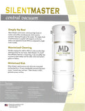 SilentMaster S720r2 Ducted Vacuum Power Unit 2 Motor System
