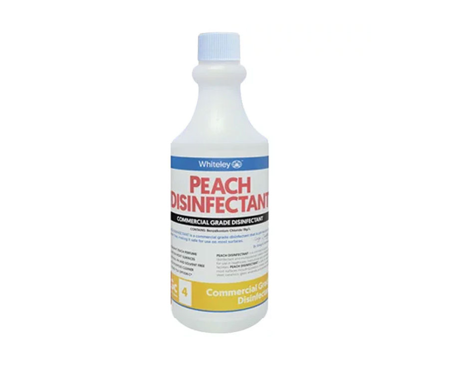 Whitely Peach Disinfectant Empty 500ml Bottle